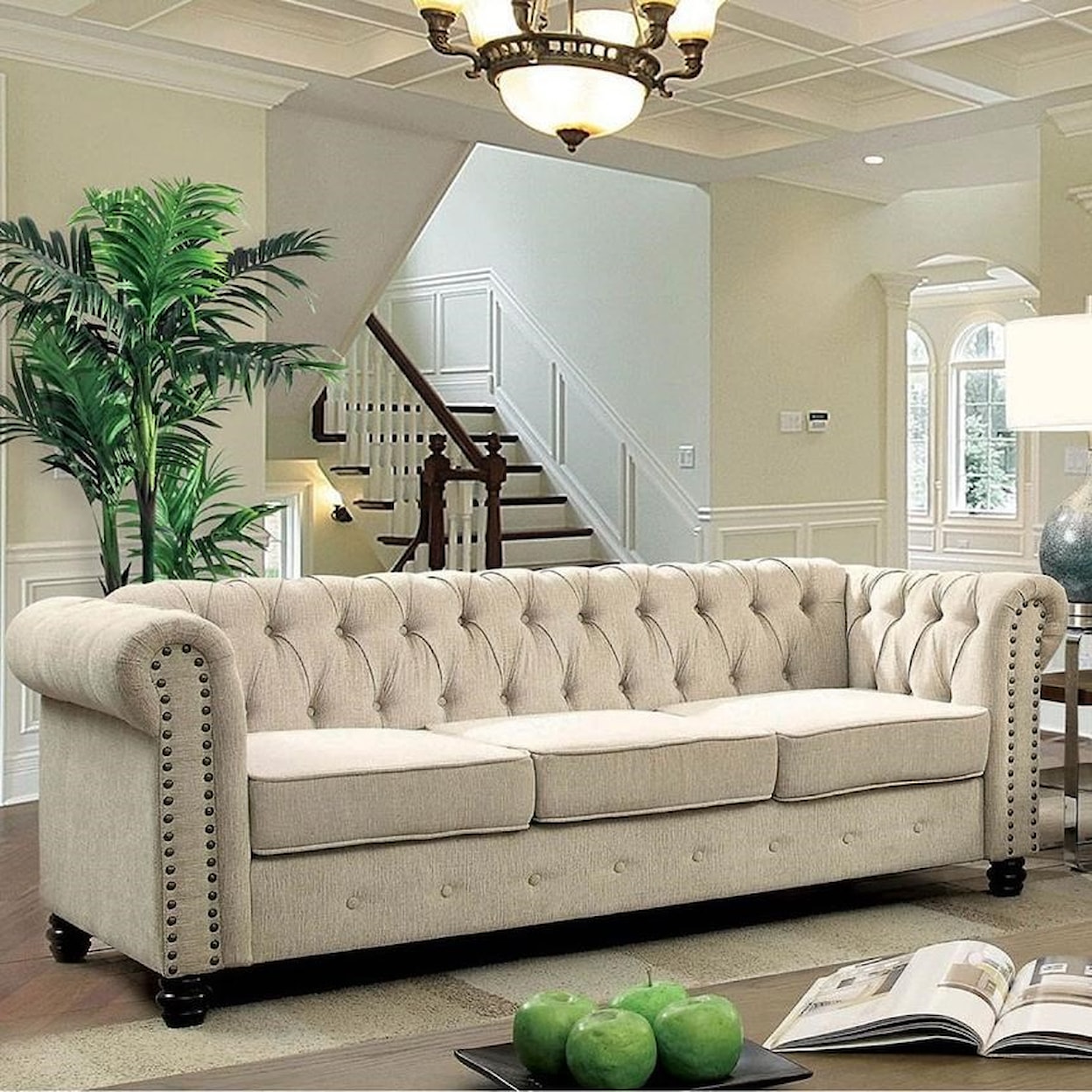 Furniture of America Winifred Sofa