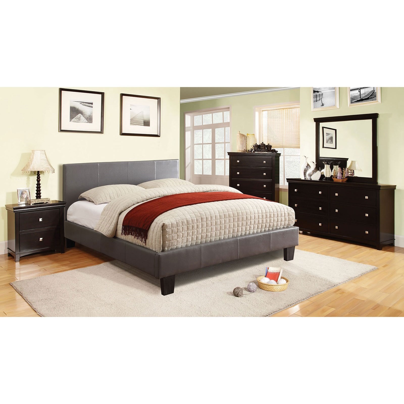 Twin Upholstered Bed