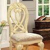 Furniture of America Wyndmere Set of Two Side Chairs