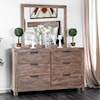Furniture of America Wynton Dresser and Mirror