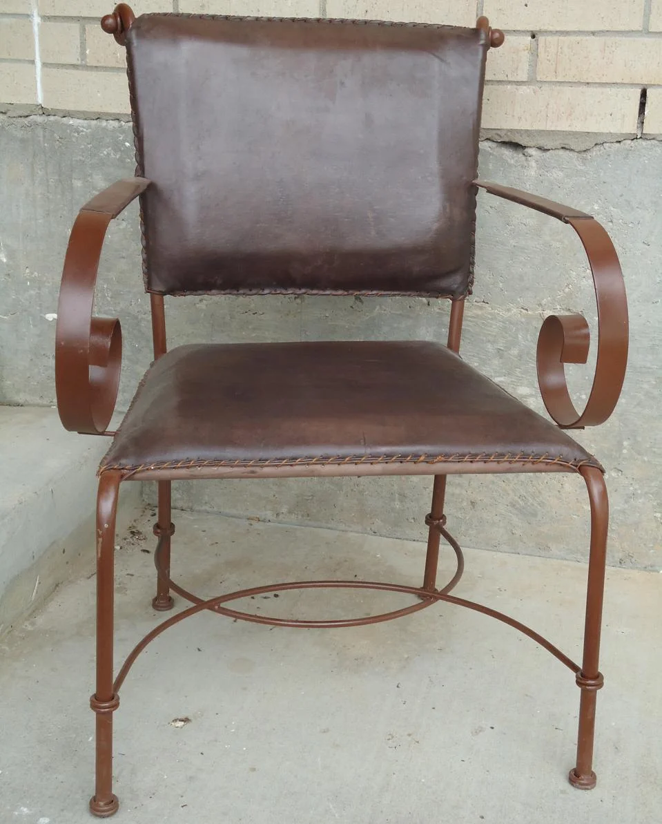 Furniture Source International Solera FSIFECHA103 Metal Arm Chair