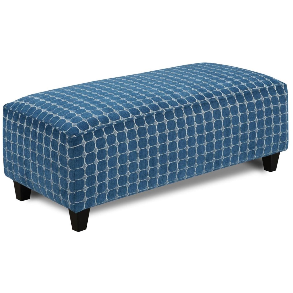 Fusion Furniture 2806 PARADIGM QUARTZ Cocktail Ottoman