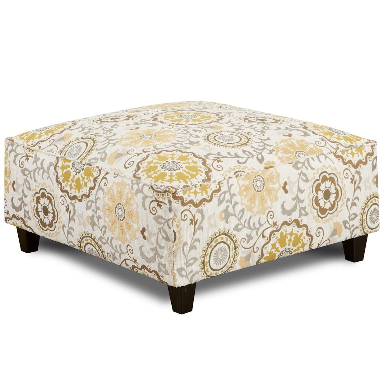 VFM Signature 3110 ROMERO STERLING (REVOLUTION) Cocktail Ottoman