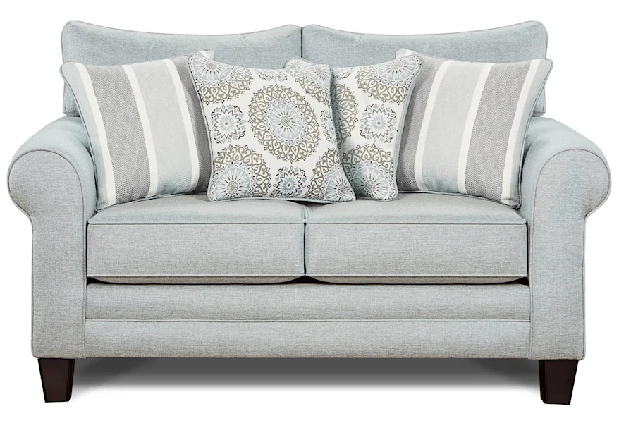 1140 GRANDE MIST (REVOLUTION) Loveseat by Fusion Furniture at Howell Furniture