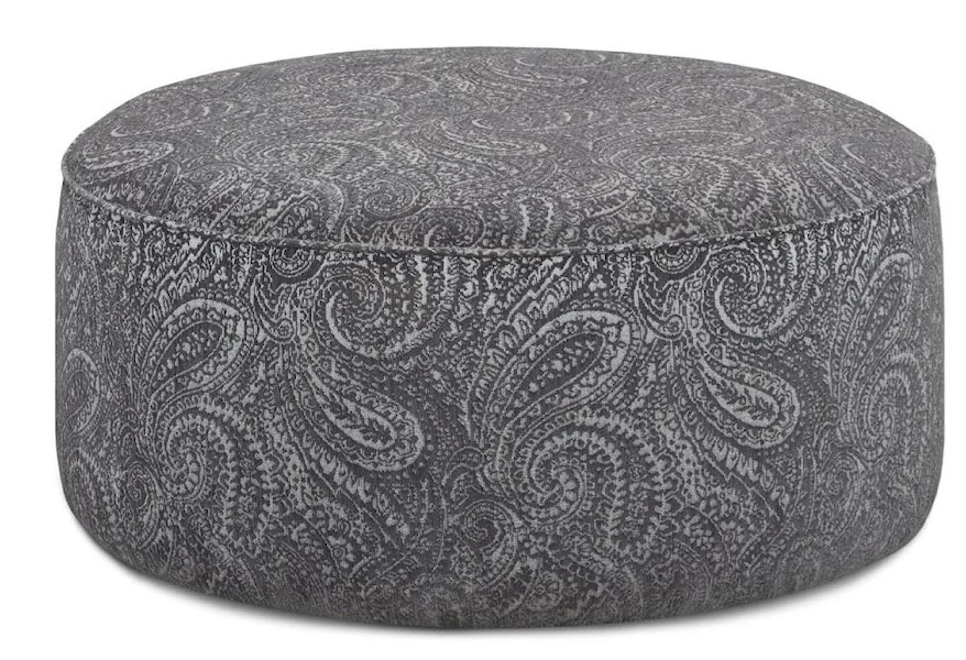 2531-00 SWEATER BONE (REVOLUTION) Cocktail Ottoman by Fusion Furniture at Wilson's Furniture