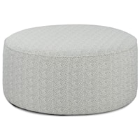 Round Cocktail Ottoman