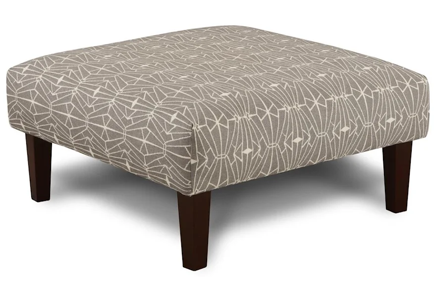 3280B SUGARSHACK GLACIER (REV) Cocktail Ottoman by Fusion Furniture at Story & Lee Furniture