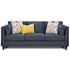Fusion Furniture 17-00KP THERON INDIGO Sofa