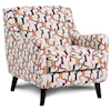 Fusion Furniture 17-00KP THERON INDIGO Accent Chair