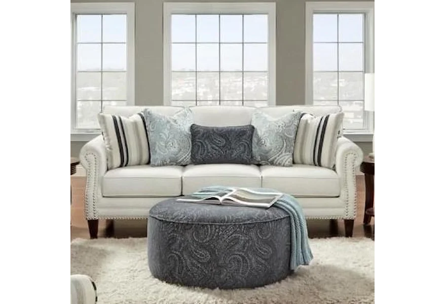 2531-00 SWEATER BONE (REVOLUTION) Sofa by Fusion Furniture at Esprit Decor Home Furnishings