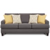 Fusion Furniture 2600 MAXWELL GRAY DIJON GROUP Sleeper