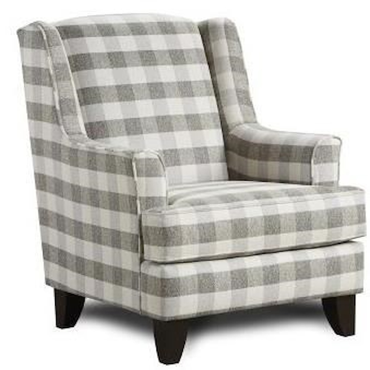 Fusion Furniture 4480-KP BASIC WOOL (REVOLUTION) Accent Chair