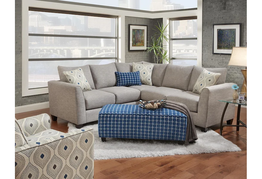 2806 PARADIGM QUARTZ Living Room Group by Fusion Furniture at Z & R Furniture
