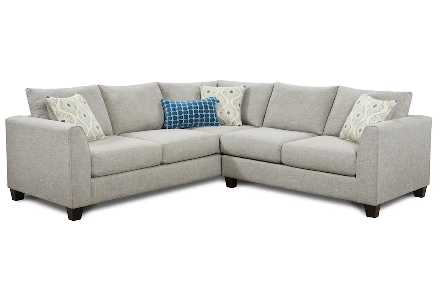 Louisa 2-Piece Sectional by FUSI at Belfort Furniture