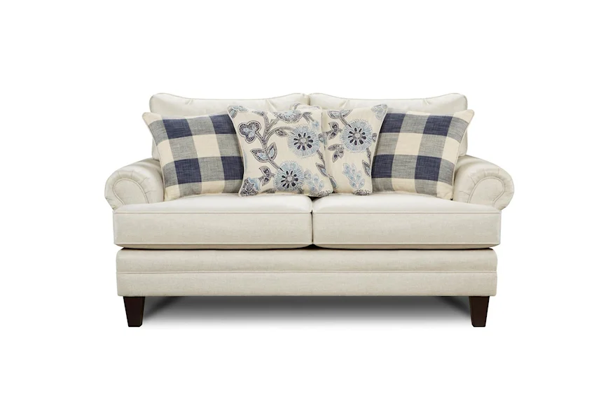 2810-KP CATALINA LINEN Loveseat by Fusion Furniture at Z & R Furniture