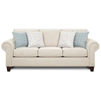 Sofa with Rolled Arms