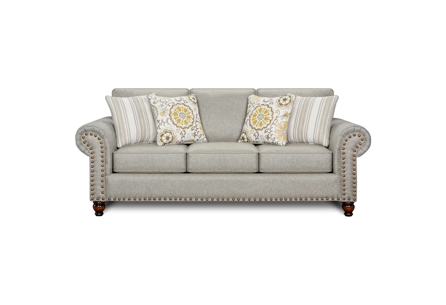 3110 ROMERO STERLING (REVOLUTION) Sofa by Fusion Furniture at Furniture Barn