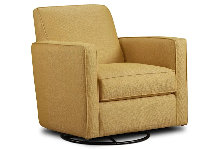 2600 Maxwell Gray Swivel Glider Chair by Fusion Furniture at Comforts of Home
