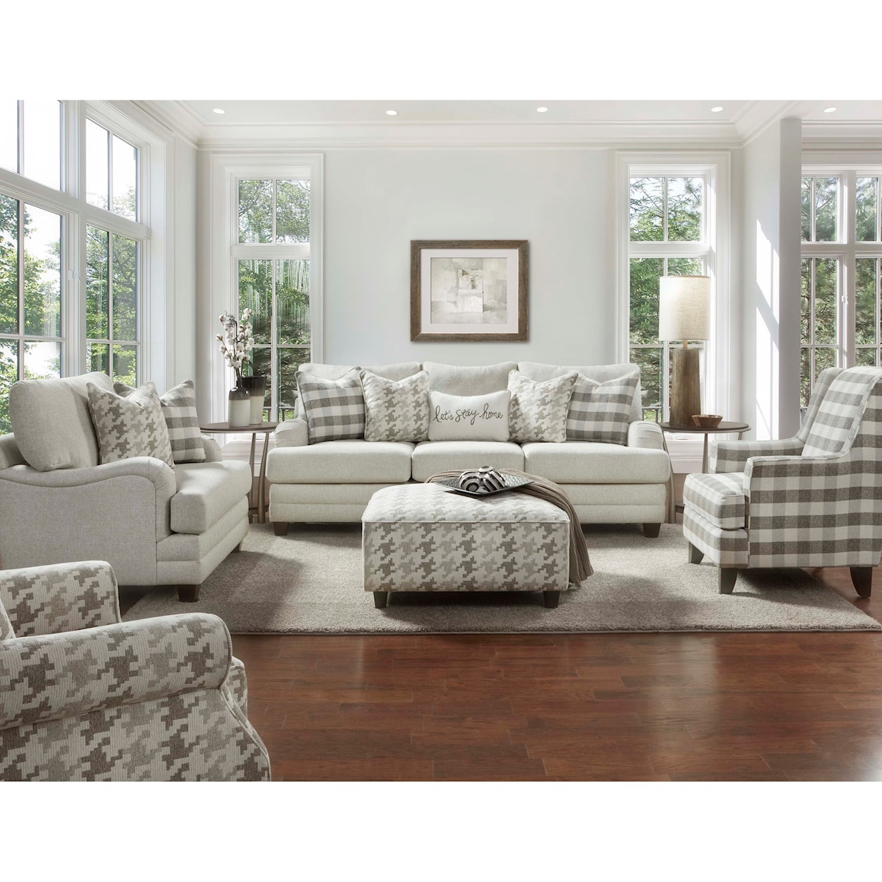 Fusion Furniture 4480-KP BASIC WOOL (REVOLUTION) Sofa