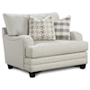 Fusion Furniture 4480-KP BASIC WOOL (REVOLUTION) Chair and a Half