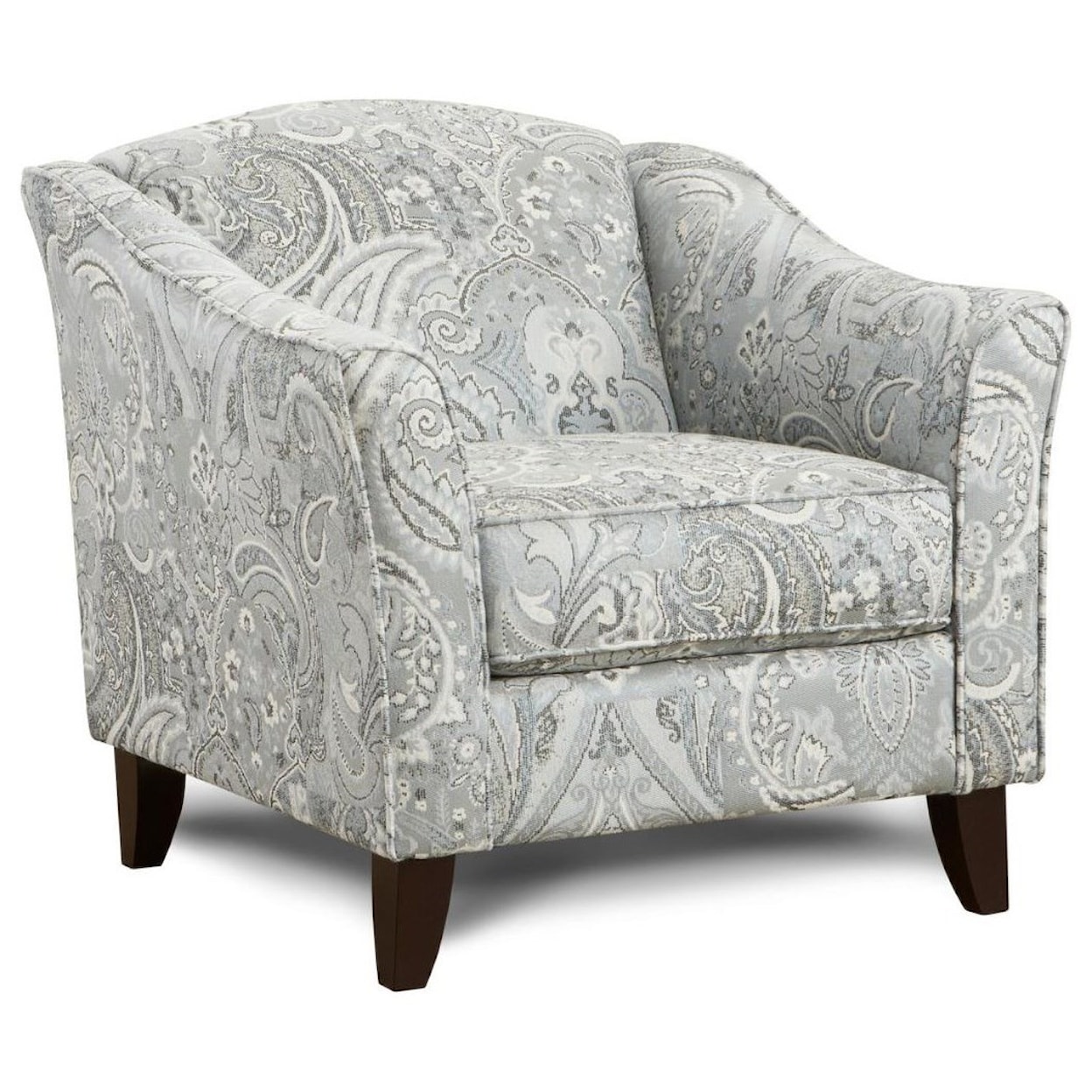 Fusion Furniture 2531-00 SWEATER BONE (REVOLUTION) Accent Chair