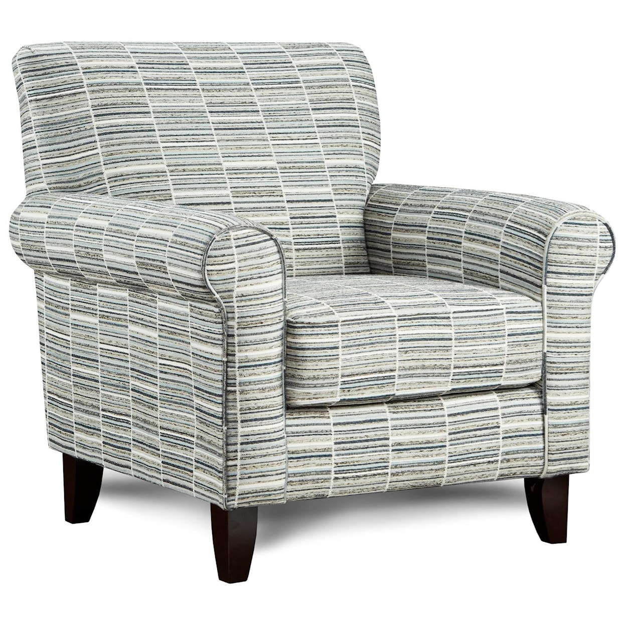 Fusion Furniture 8210 TNT CHARCOAL Accent Chair