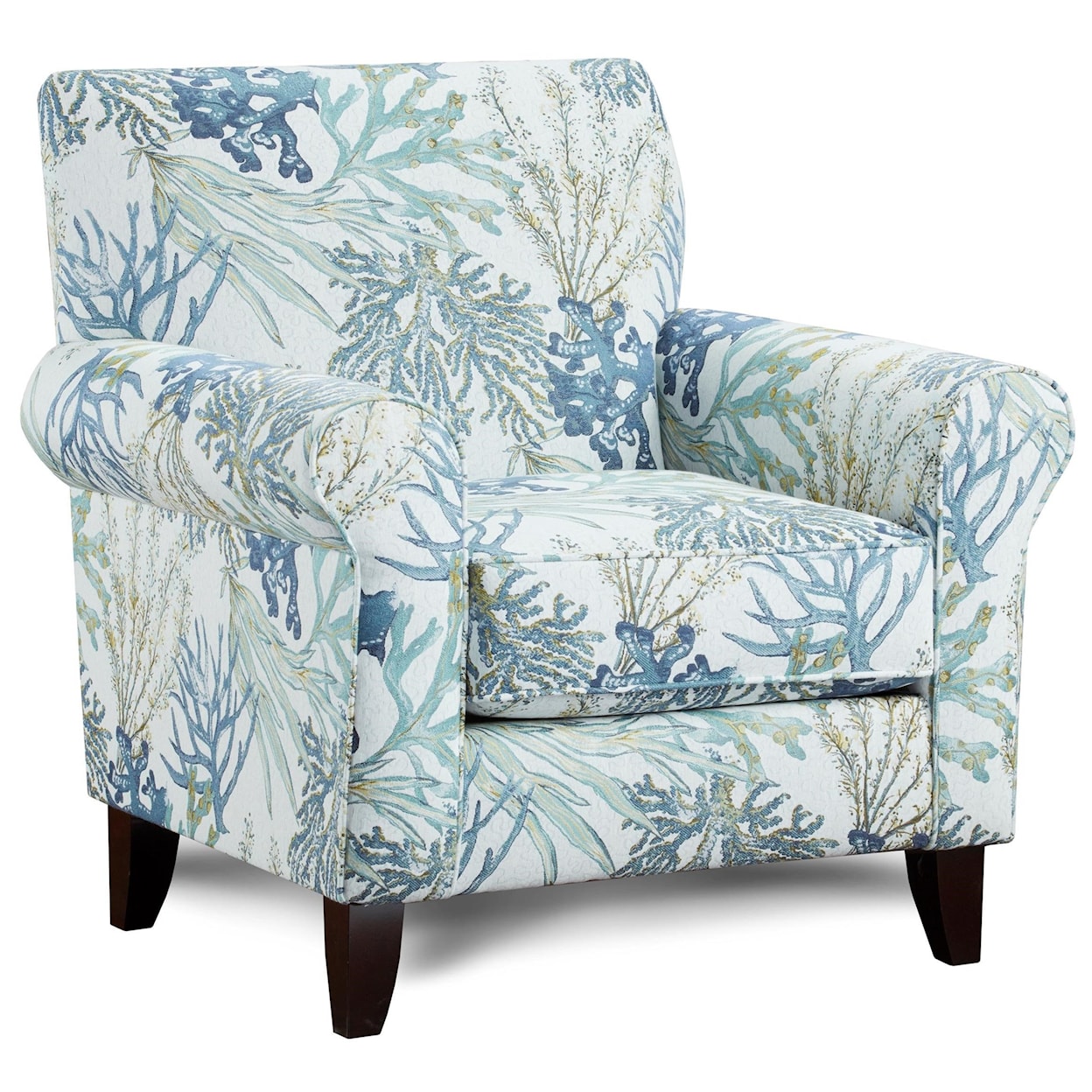 Fusion Furniture 1140 GRANDE GLACIER (REVOLUTION) Accent Chair