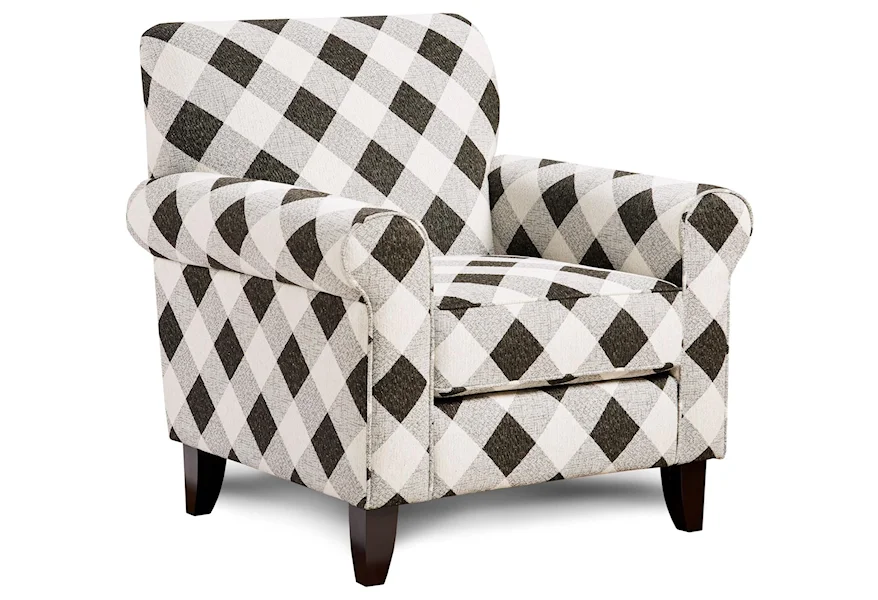4200-KP SHADOWFAX DOVE (REVOLUTION) Accent Chair by Fusion Furniture at Wilson's Furniture
