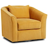 Fusion Furniture 17-00KP THERON INDIGO Swivel Chair