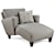 Fusion Furniture 8210 TNT CHARCOAL Chaise