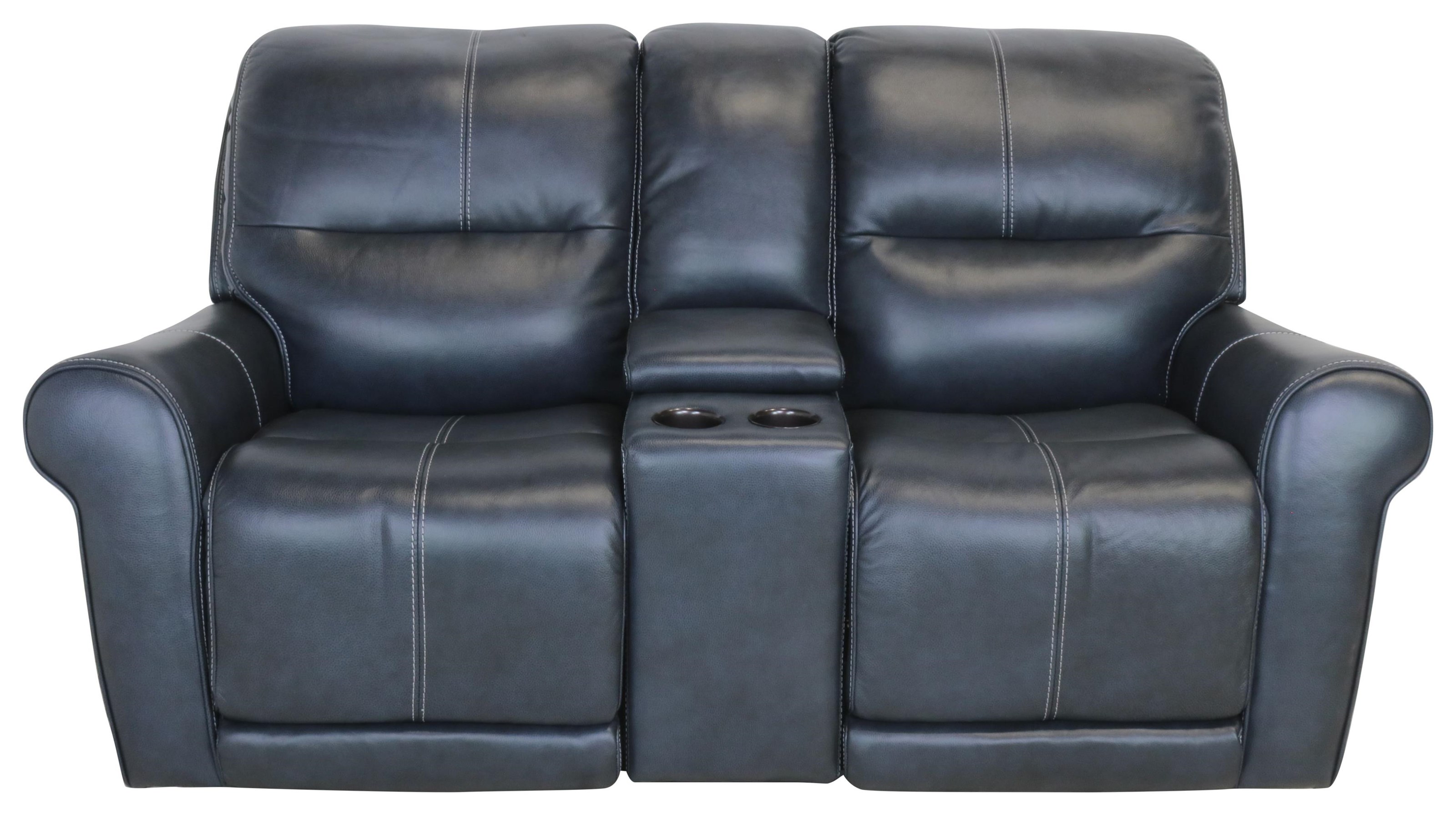 Juno leather store power reclining sofa