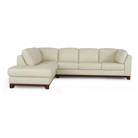 Corner Sectional Sofa with Chaise Lounger