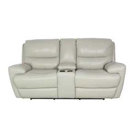 Contemporary Electric Motion Recliner with Power Headrest