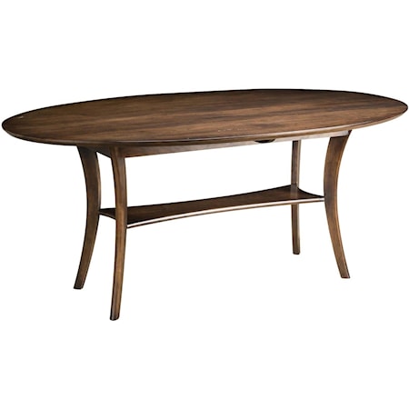 Barbara Dining Table with Shelf