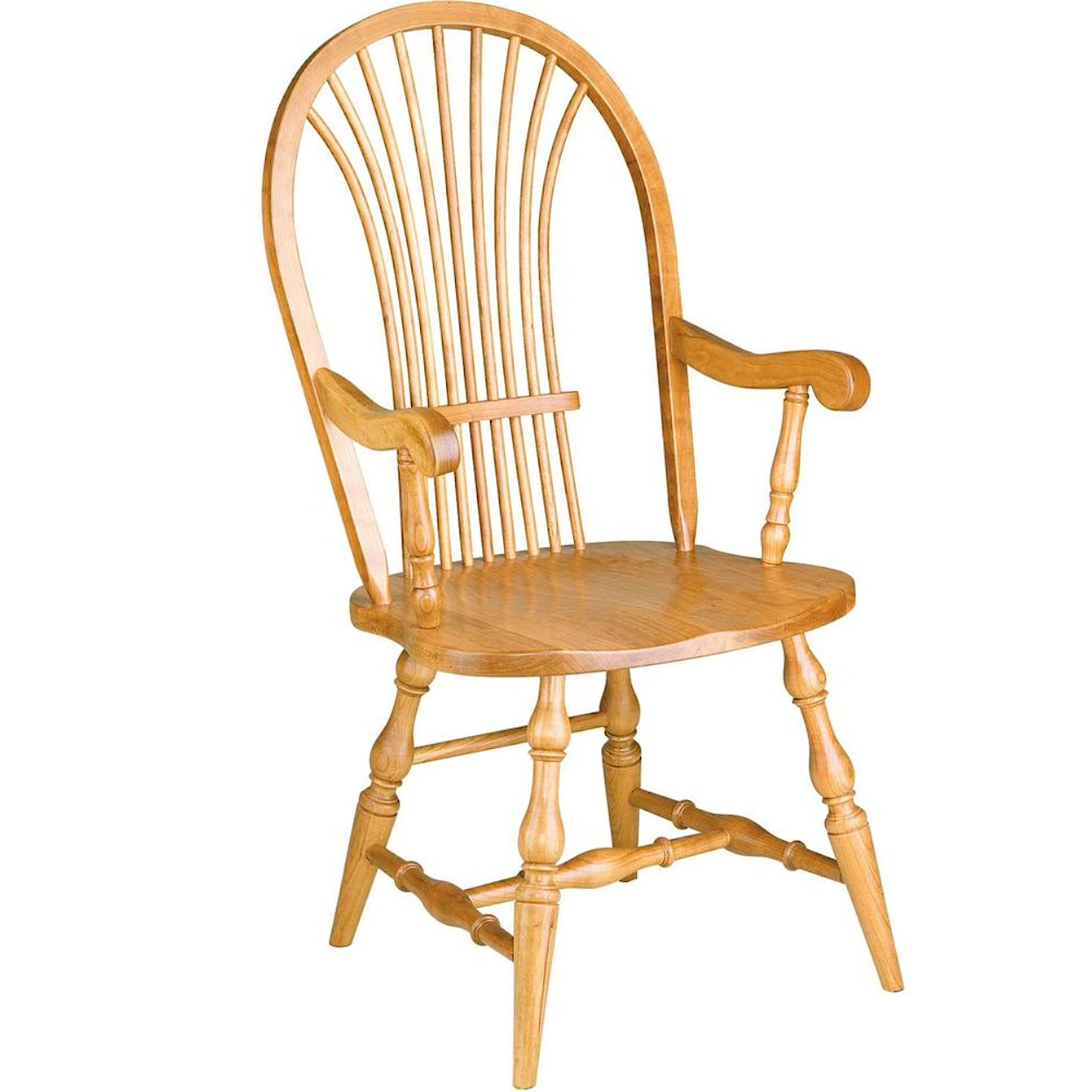 Gat Creek Dining Windsor Wheat Arm Chair