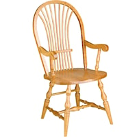 Windsor Wheat Arm Chair