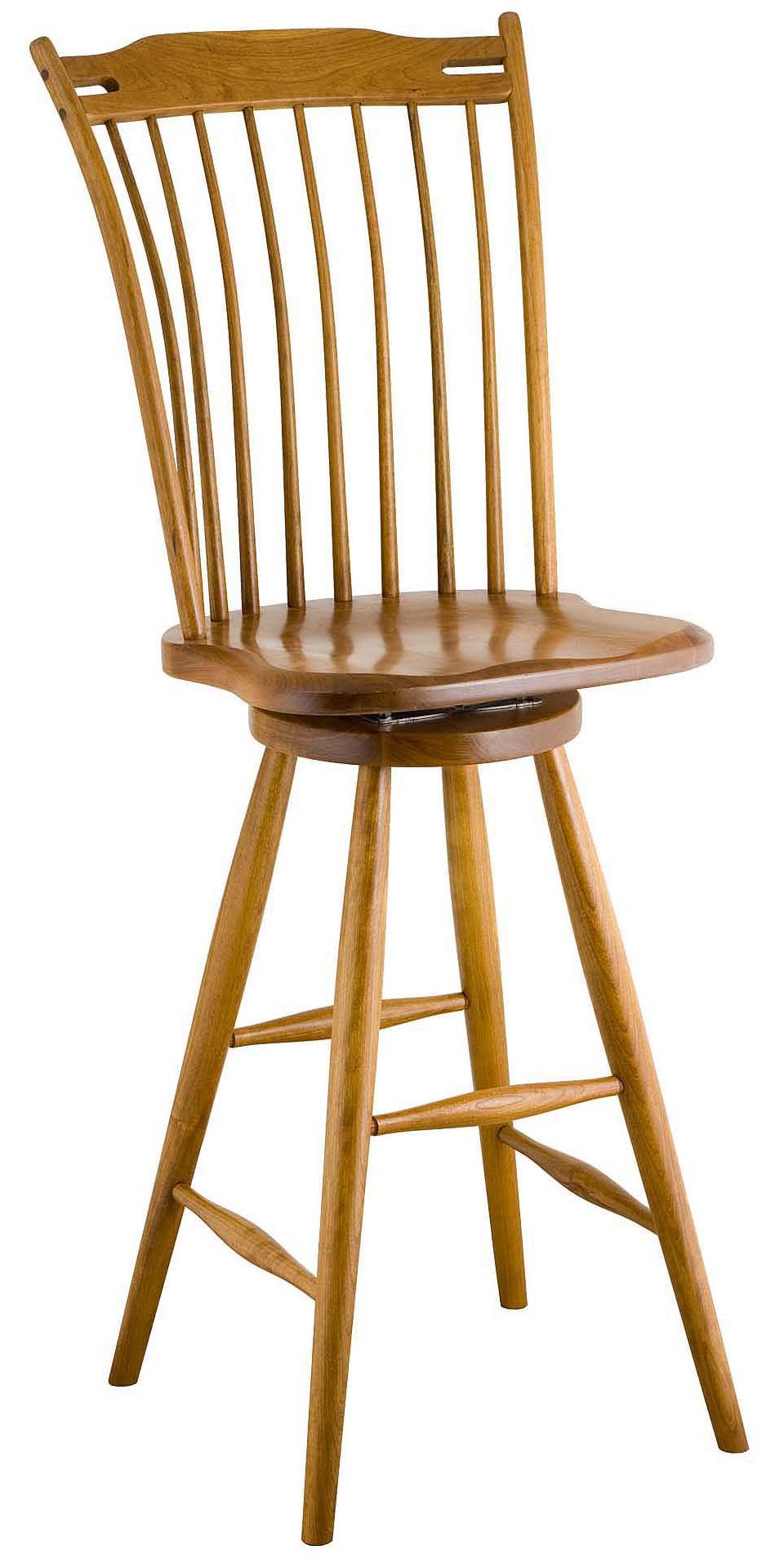 Rod Back Bar Chair