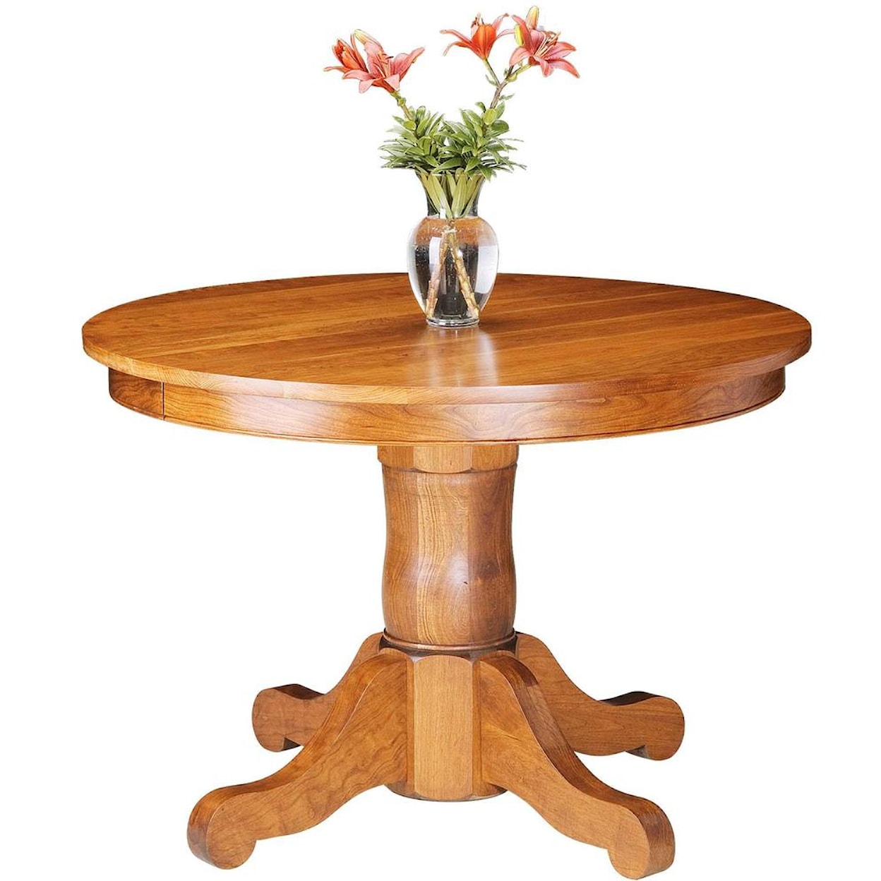 Gat Creek Dining Rockford Single Pedestal Table