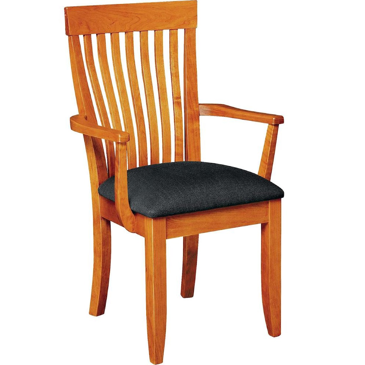 Gat Creek Dining Monterey Arm Chair with Upholstered Seat