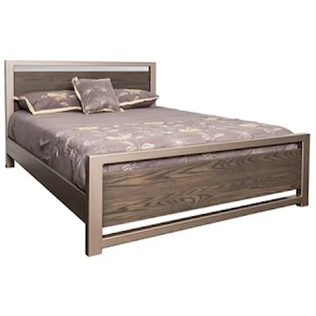 Customizable Queen Headboard & Footboard Bed