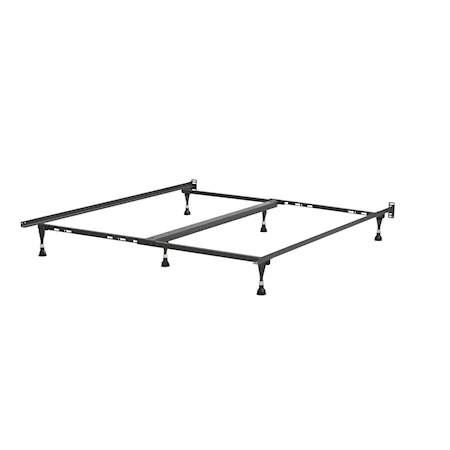 6 Leg Twin/Full/Queen/King/Cal King Universaly Eco Bed Frame With Glides