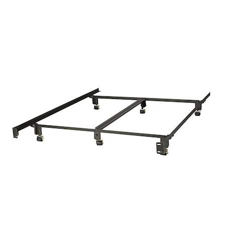 Queen Ultra Premium Bed Frame with Rug Rollers