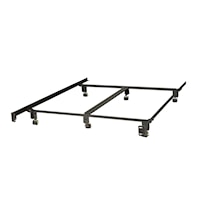 King Ultra Premium Bed Frame with Rug Rollers