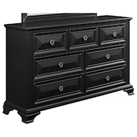 Traditional 7-Drawer Dresser