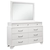 Global Furniture Jordyn Dresser and Mirror Set