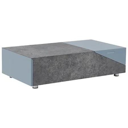 Contemporary Lift Top Coffee Table with Storage