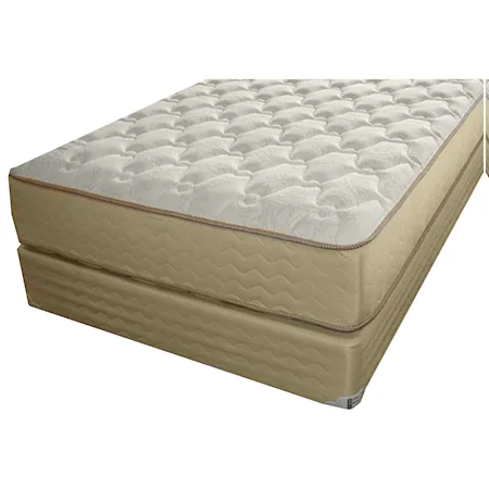 Queen Firm Two Sided Mattress and 9" Wood Foundation