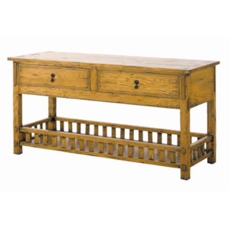 Clarence Sideboard with Shelf and Drawers