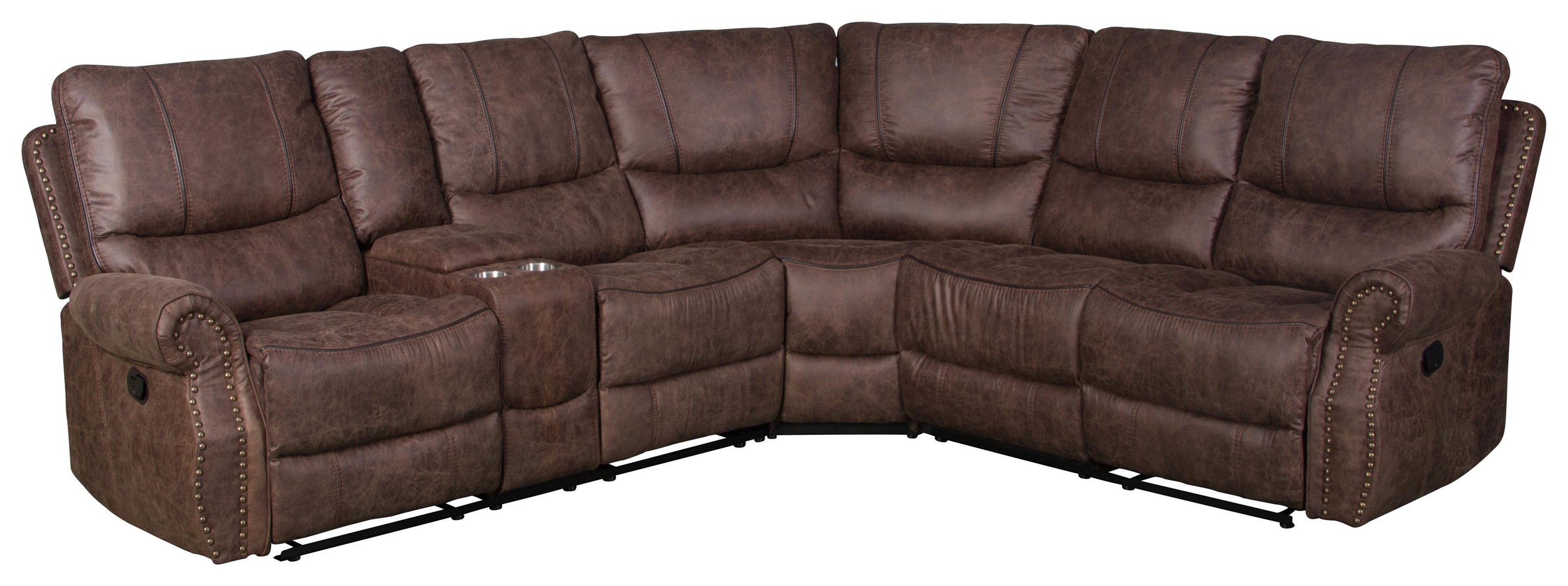 Pasadena 6 deals piece reclining sectional