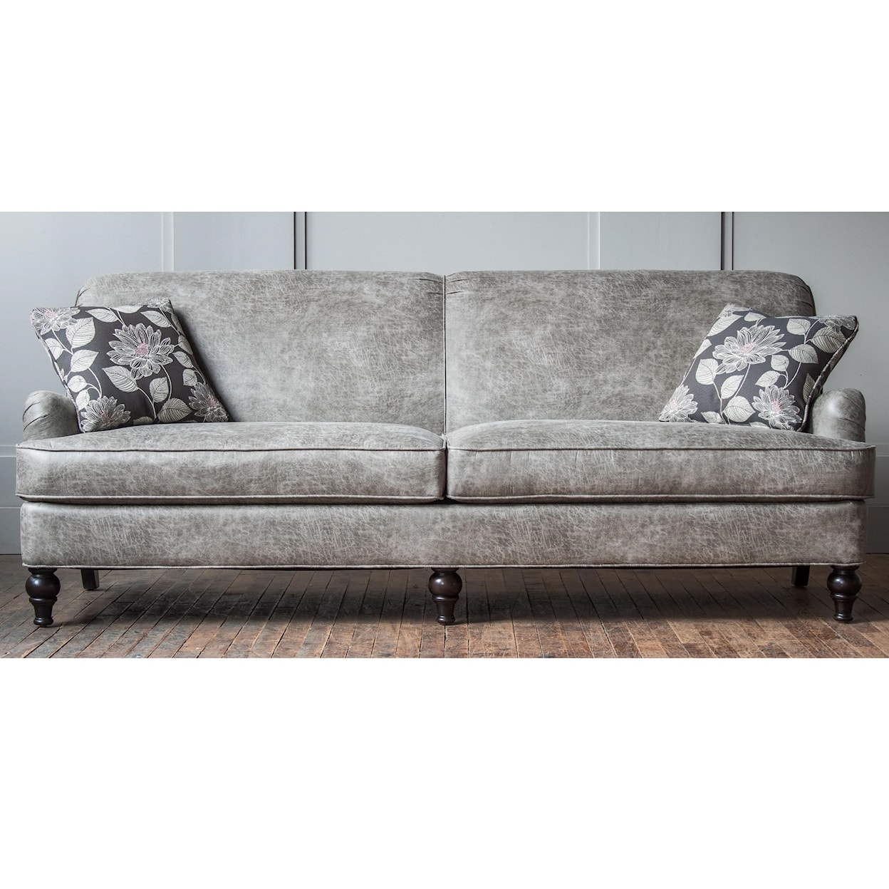 Hallagan Furniture Crawford Customizable Traditional Sofa